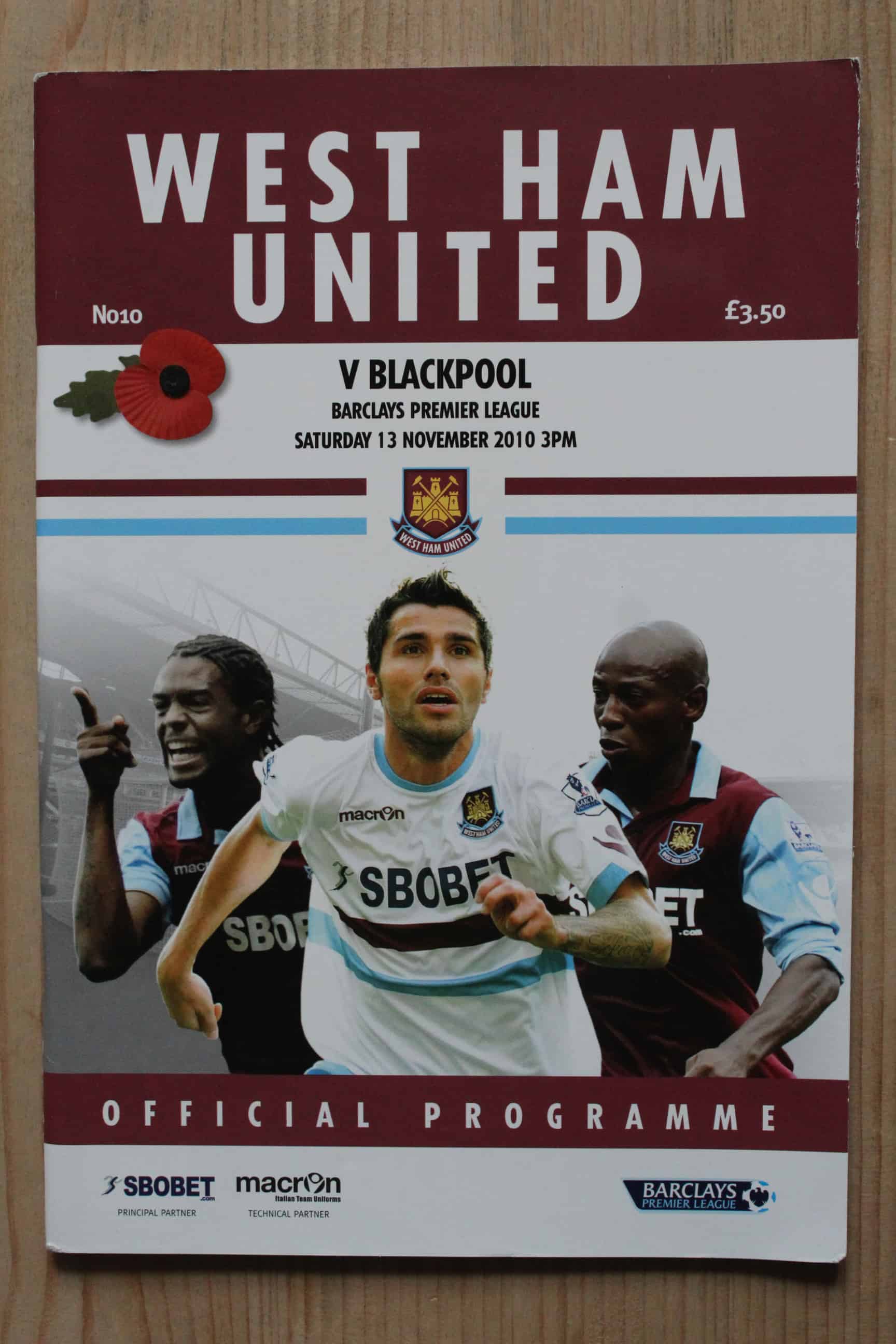 West Ham United FC v Blackpool FC